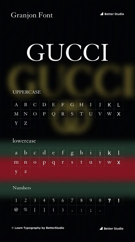 gucci font download.